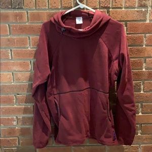 New Melanzana men’s L micro grid hoodie